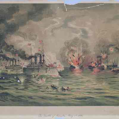 The Battle of Manila May 1st 1898