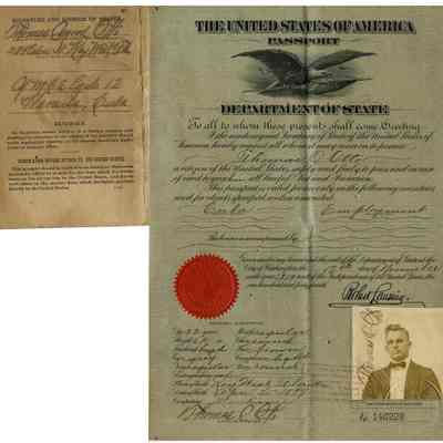 Dr. Thomas Osgood Otto Passport