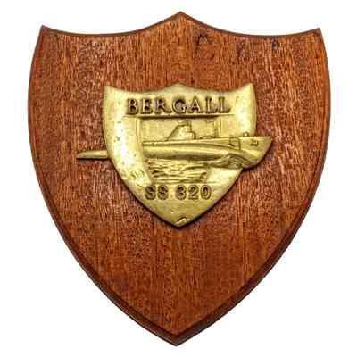 USS BERGALL (SS-320) Plaque