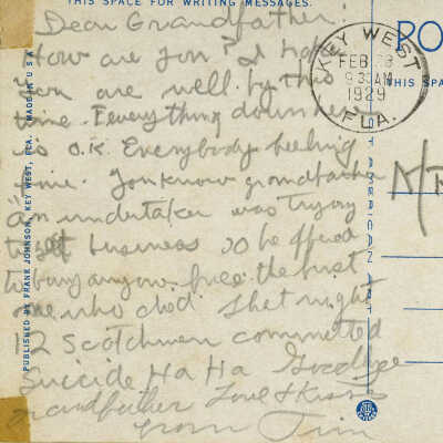 Post Office and Custom House, Key West, Fla.: © Key West Art & Historical Society