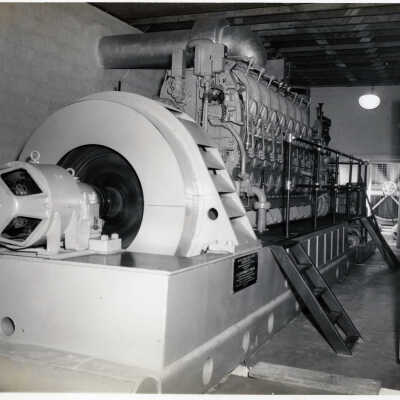 City Electric Power Generation Engine
