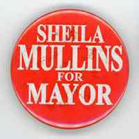 Sheila Mullins Campaign Button