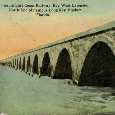 Florida East Coast Railway, Long Key Viaduct, Florida