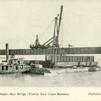 Erecting Knights Key Bridge