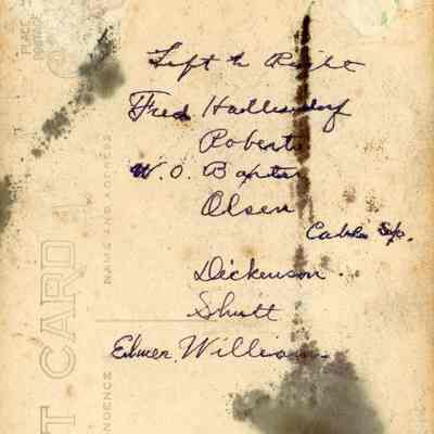 Verso of postcard: © Key West Art & Historical Society