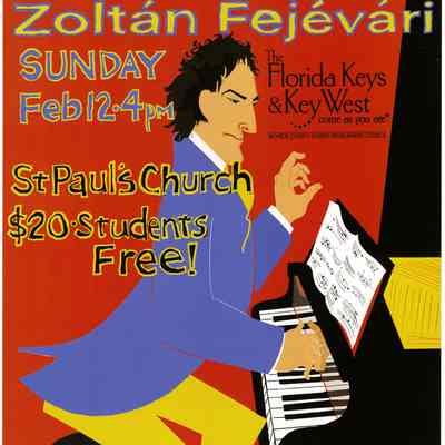 Zoltan Fejevari Impromptu Classical Concerts Poster