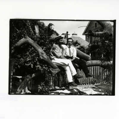 Two Men in Key West Tree