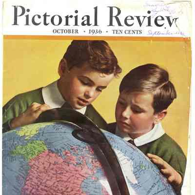 'The Girl Who Really Got Kissed' in Pictorial Review