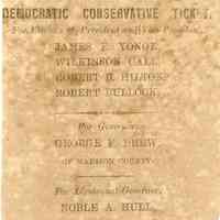 Democratic Conservative Ticket