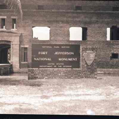 Fort Jefferson National Park Service Sign