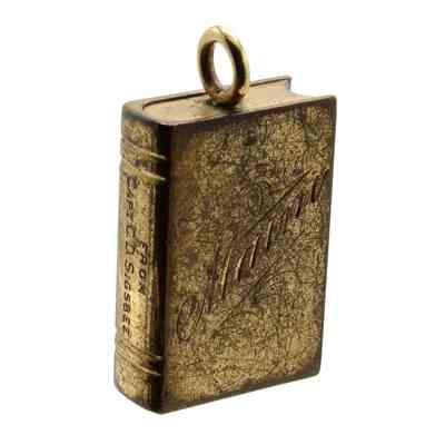 Miniature Book Charm