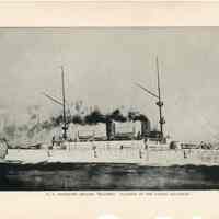 USS OLYMPIA and Spanish Military Leaders