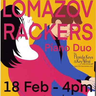 Lomazov-Rackers Piano Duo Impromptu Classical Concerts Poster