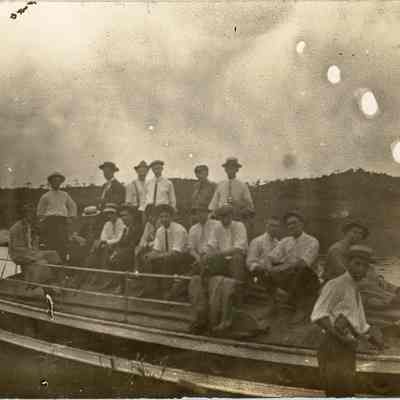 Men on a Boat in Gorgona