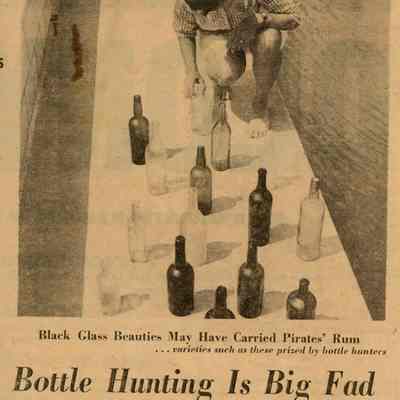 Bottle Hunting is Big Fad