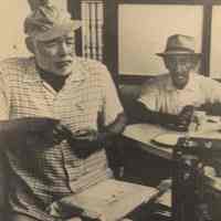 Ernest Hemingway at La Terraza Restaurant