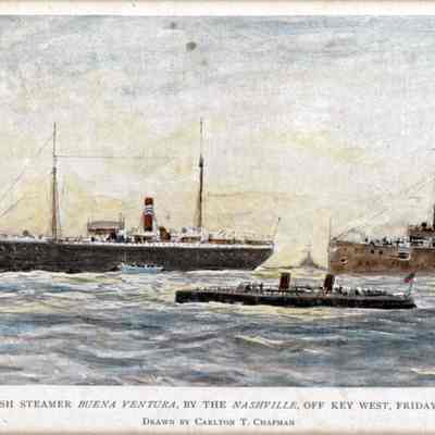 Capture of the Spanish Steamer Buena Ventura