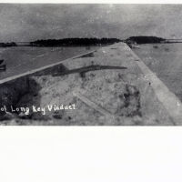 Long Key Viaduct Under Construction
