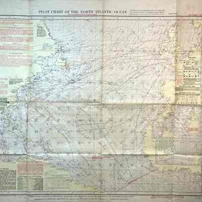 Pilot Chart of the North Atlantic Ocean