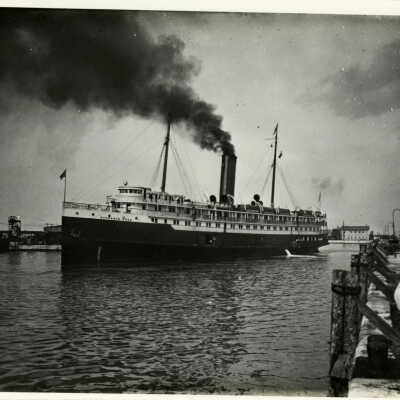 P&O Steamship Governor Cobb at Key West Train Depot