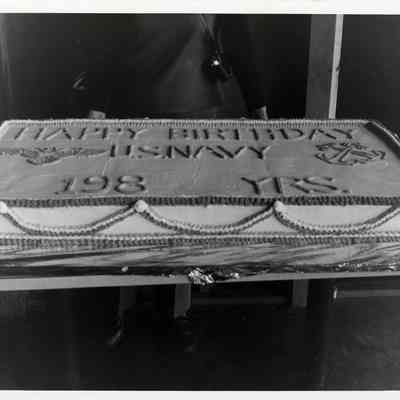 US Navy Birthday Cake