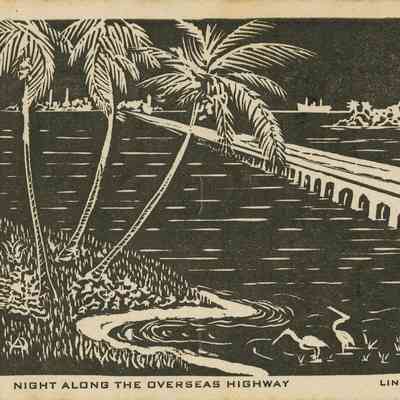 Night along Overseas Highway