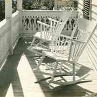 Rocking Chairs on a Porch