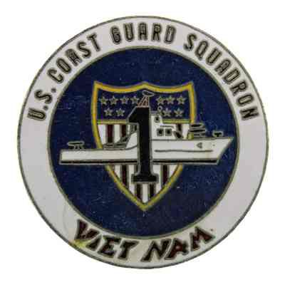 United States Coast Guard Squadron 1 Vietnam Pin