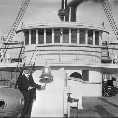 Deck of the Steamship Somerset