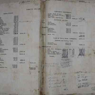 City of Key West Auditor's Ledger: © Key West Art & Historical Society