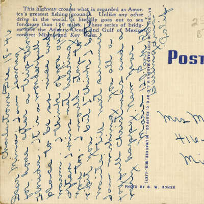 Florida The Tropical Wonderland: © Key West Art & Historical Society