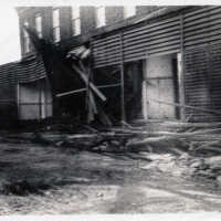 Hurricane Damaged Building