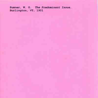 The Predominant Issue