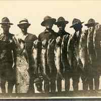 U.S. Soldiers with Fish
