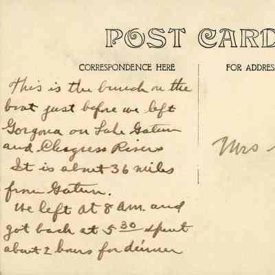 Men on a Boat in Gorgona: © Key West Art & Historical Society