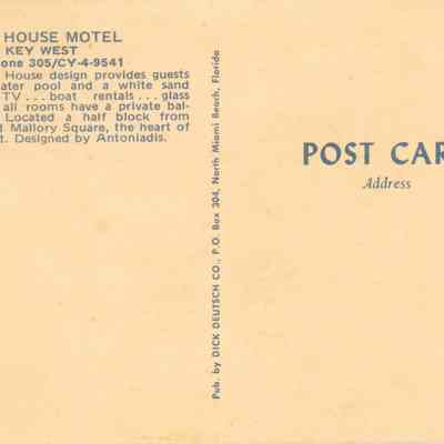 Pier House Motel: © Key West Art & Historical Society