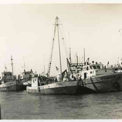 Disembarking During Mariel Boatlift