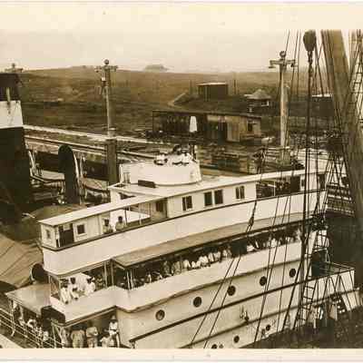 S.S. Ancon Traveling the Panama Canal