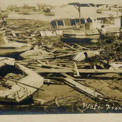 Hurricane Damage at Key West Waterfront