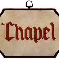 Chapel Sign from 