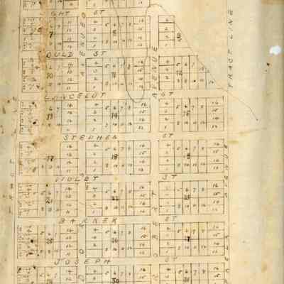 Whaltonville Plat Map Lot #2 Section 19 To 67 Range 26 E: © Key West Art & Historical Society