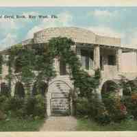 Home Built of Coral Rock, Key West, Florida