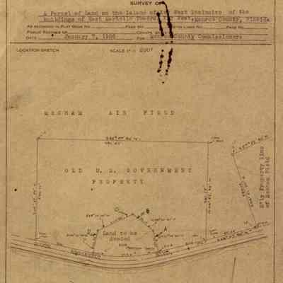 Blueprint of Meacham Field