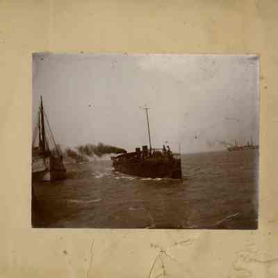 USS ERICSSON, USLHT MANGROVE, and the USS DETROIT in Key West