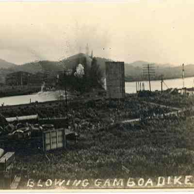Blowing Gamboa Dike