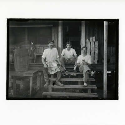 Butchers at Pigeon Key