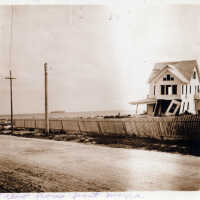 Hurricane Damaged House