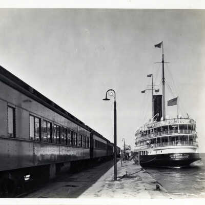 Florida East Coast Railway Train and Ferry