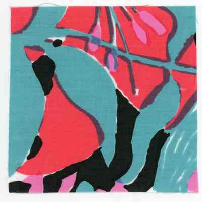 Key West Hand Print Fabrics Swatch