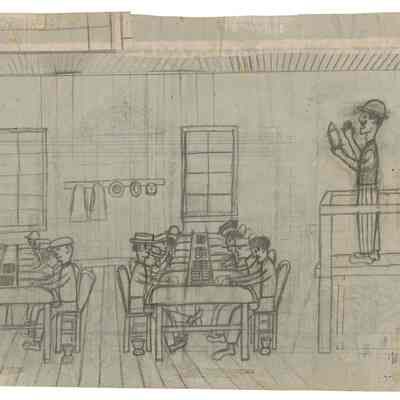 Old Island Days Bozas Comparsa (verso): © Key West Art & Historical Society